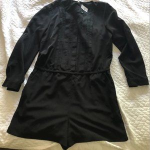 Loft black romper